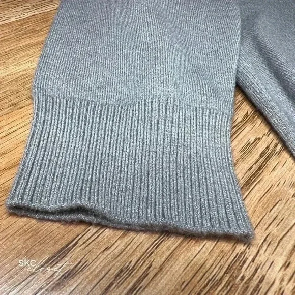 ADY P Women's Taupe Long-Sleeve, V-Neck, Fanny Sweater, L - Picture 8 of 14